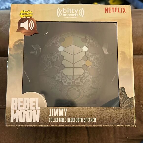 NEW/Open Box… Netflix Rebel Moon JIMMY Bitty Boomers Collectible Bluetooth Speak - Picture 1 of 9